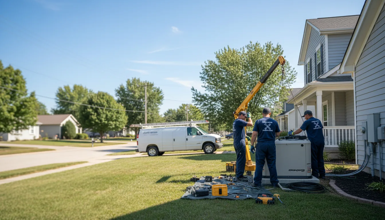 Generator Installation in Sharpsville, PA near me